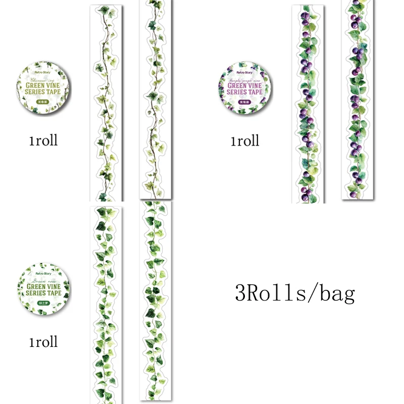 

Малярная лента Mr Paper, серия Jade Vine