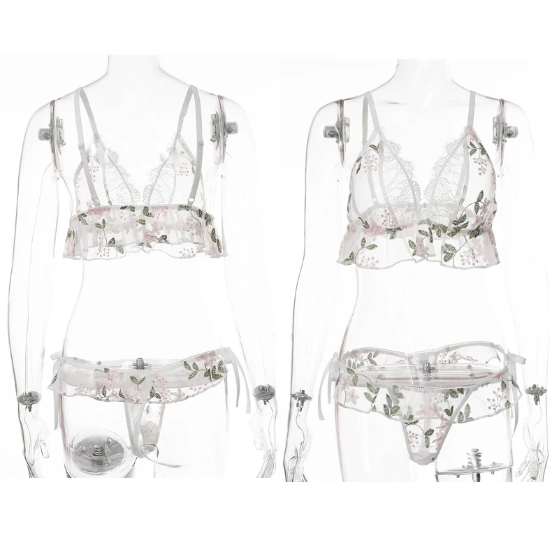 

G92F Two-pieces Female Printed Soft Bag Bikini Knotted Women Sexy Purfle Bathing Suit