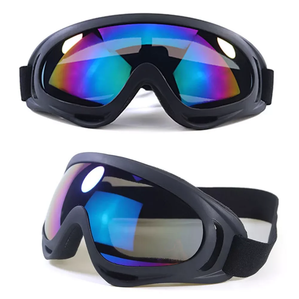 

Motorcycle Glasses Anti Glare Bike Motocross Sunglasses Sports Ski Goggles Windproof Dustproof UV Protective Gears Accessories