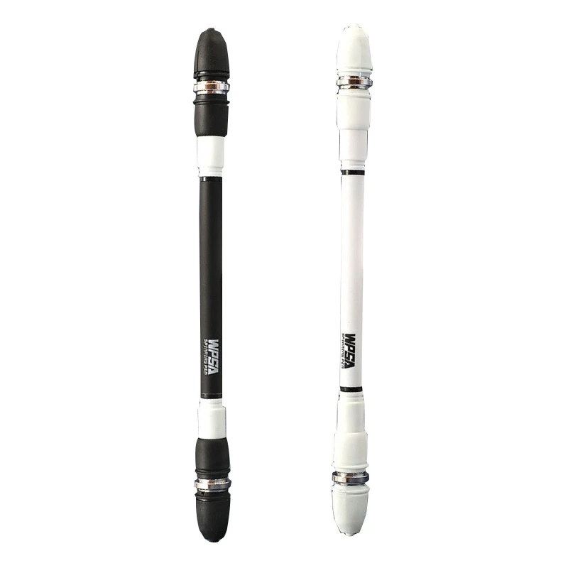 

Creative Frosted Spinning Rotating Pen 0.5mm Finger Ballpoint Pen Anti Slip for Boy Girl Student Entertainment Present Dropship