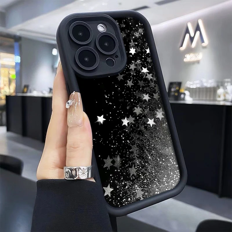 Фото Роскошный противоударный чехол Shining Star с узором для Samsung Galaxy S25 S24 S23 Ultra S22 FE S21 Plus A16 A55 A54 5G A33 A35 №4