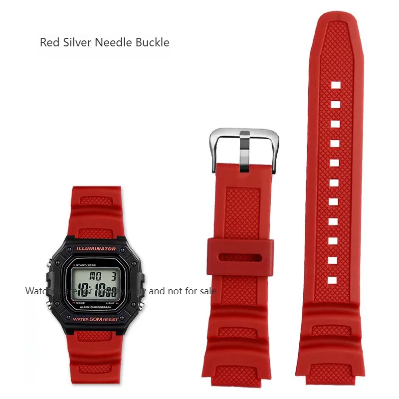 Аксессуары для часов Casio DW-291HDW-290 W-218HW-219H AQ-S810W AEQ-110W модифицированный водонепроницаемый ремешок для часов из силиконовой смолы (art.: 3920ce41b0925) - 3920ce41b0925