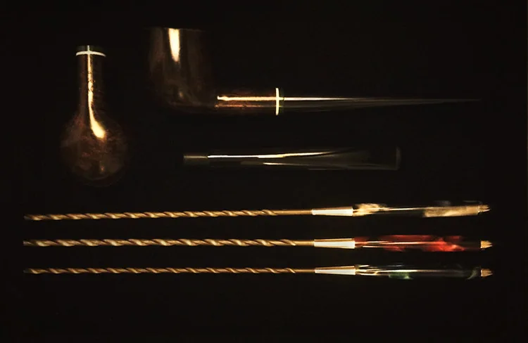 Новинка 1 шт. 260 мм Длинный титанизированный инструмент для чистки труб жесткий