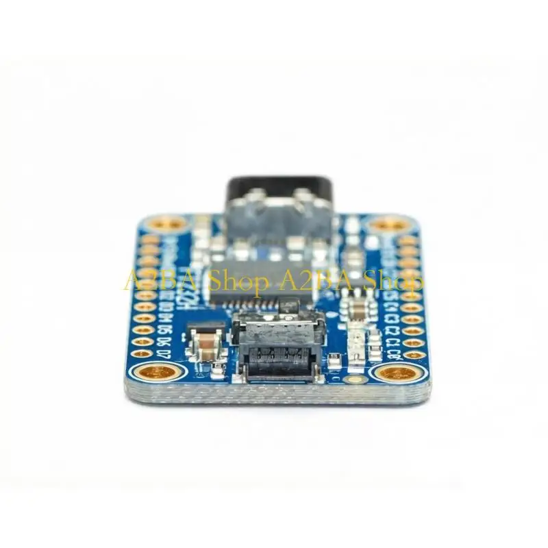 Фото A2BA FT232H Плата GPIO и I2C с портом USB Type C, небольшим модулем расширения для прокладки кабелей на уровне платы и проектным №4