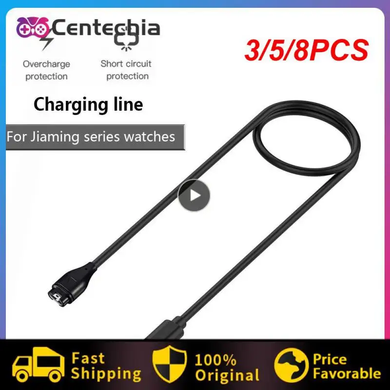 

3/5/8PCS Fast Charging Data Cable 1 Meter Type-c Charger For Jiaming Series Watches For Garmin Fenix 7 7s 7x 6s