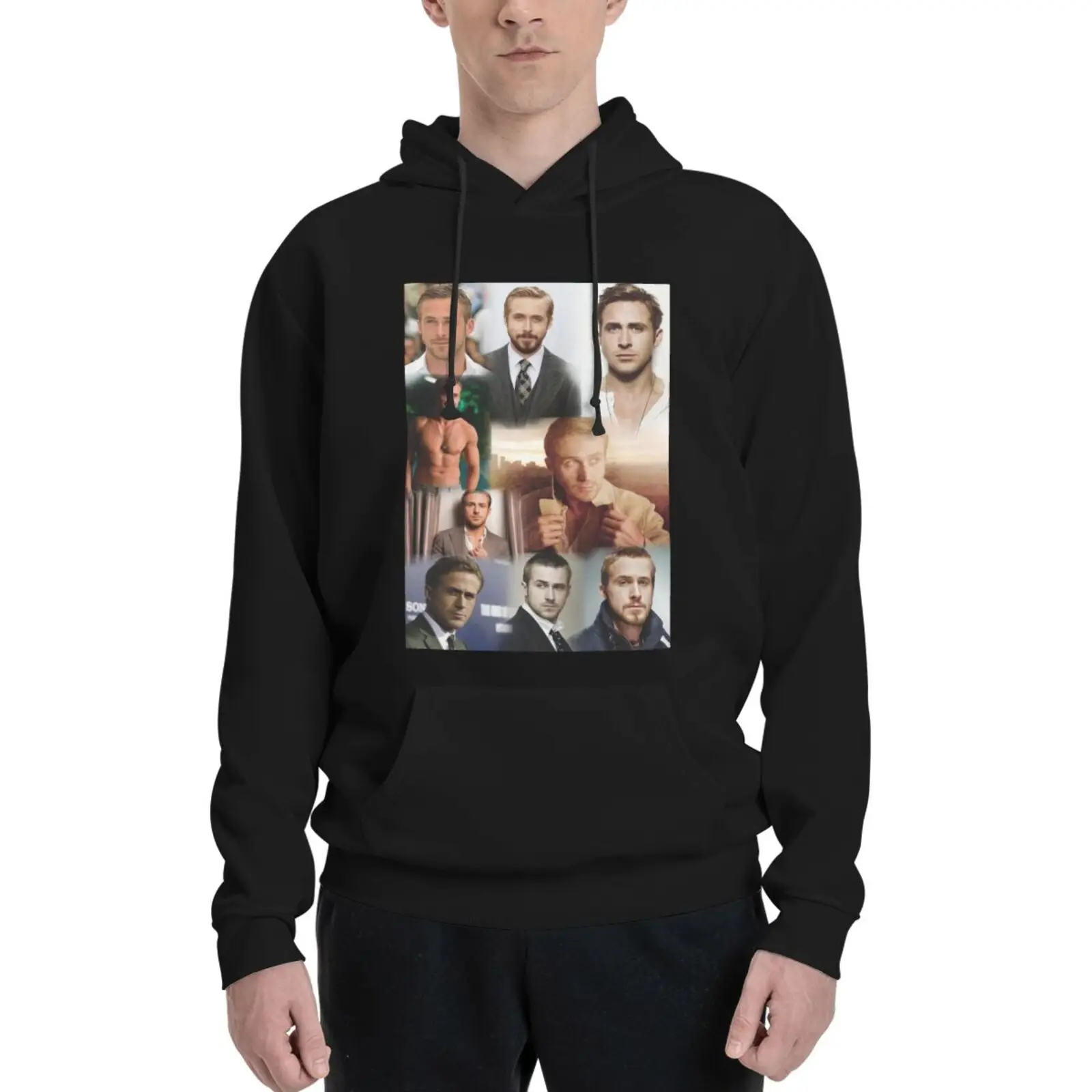 

Ryan Gosling 3355 Hooded Sweatshirts Hooded Zip-Up Men Sets Sweatshirt Anime Male Clothes Clothes For Teenagers Sweater Sweats