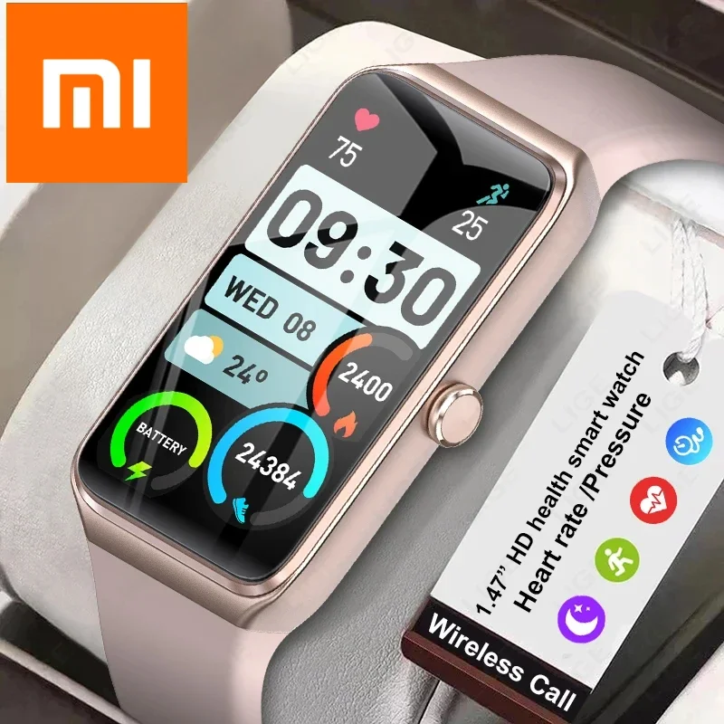 Xiaomi Новые 1,47-дюймовые HD Смарт-часы Женские Спортивные Фитнес ...