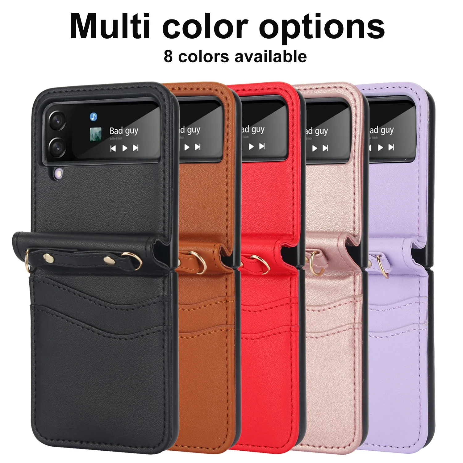 Кожаный чехол-книжка для Samsung Galaxy Z 6 5 4 3