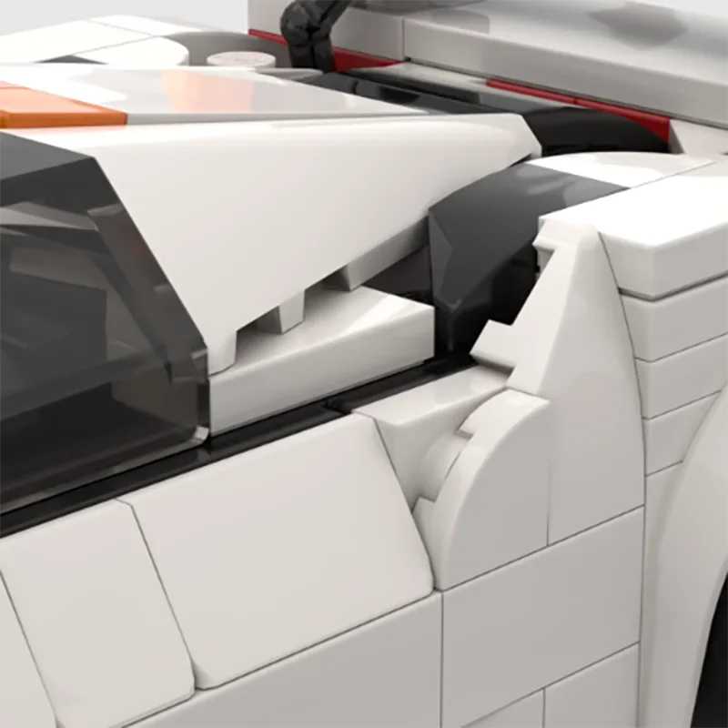 Фото Супер модель спортивного автомобиля Moc, строительные блоки SF90, скоростные чемпионы, модель автомобиля, технология, подарки, строительные блоки, набор для сборки «сделай сам», игрушки №4