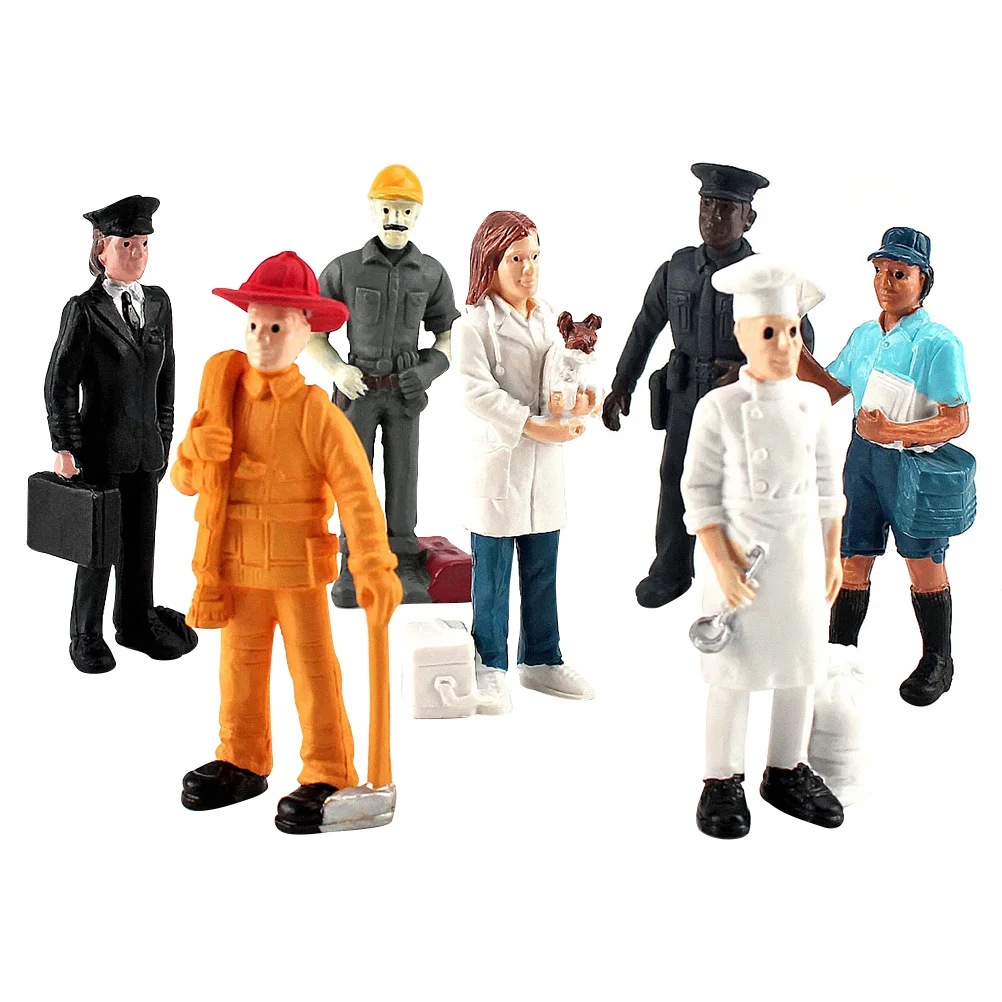 

Scene Decoration Mini People Models Micro Toys Architecture Layout Figurines Painted Character Adornments Landscape Decors