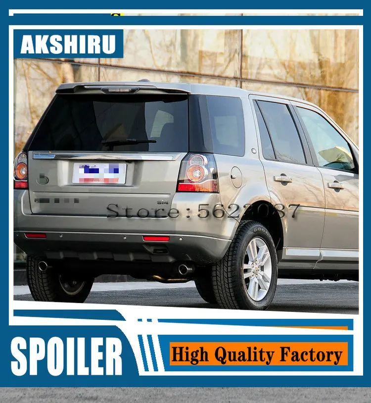 

Спойлер на крышу заднего стекла для land rover Freelander 2, 2006-2015, высококачественный спойлер из АБС-пластика или краски черного и белого цвета