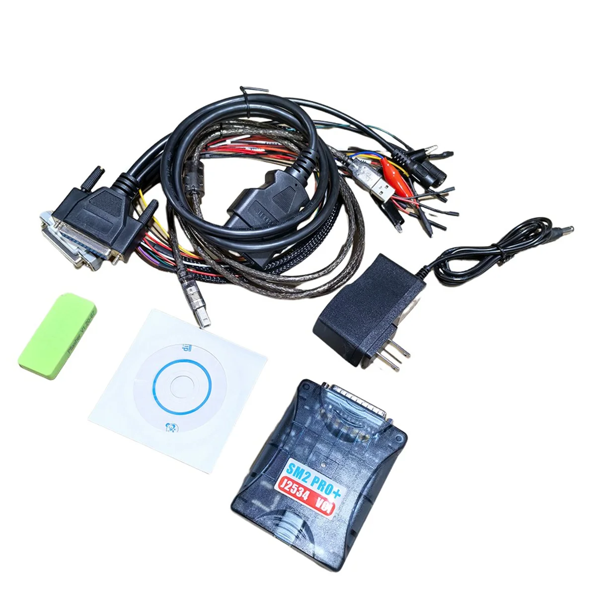 SM 2 Pro + J2534 Pcmflash SM2 для Toyota VCI Scanmatik ECU Programmer Tool Bench