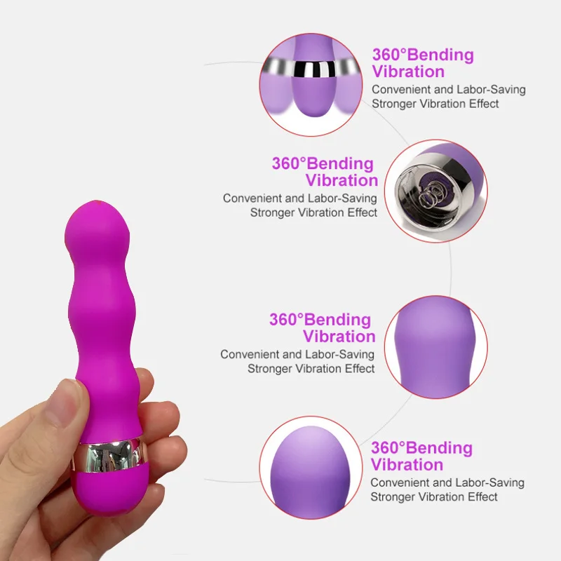 Multi-Speed Dildos G Spot Vibrator Vagina Clitoris Stimulator Adult Erotic Anal Butt Plug Beads Av Sex Toys for Women |