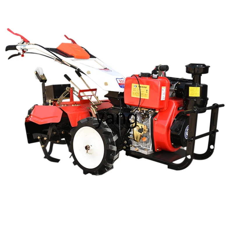 Yjq четырехколесная машина для выращивания земли дизельная многофункциональная