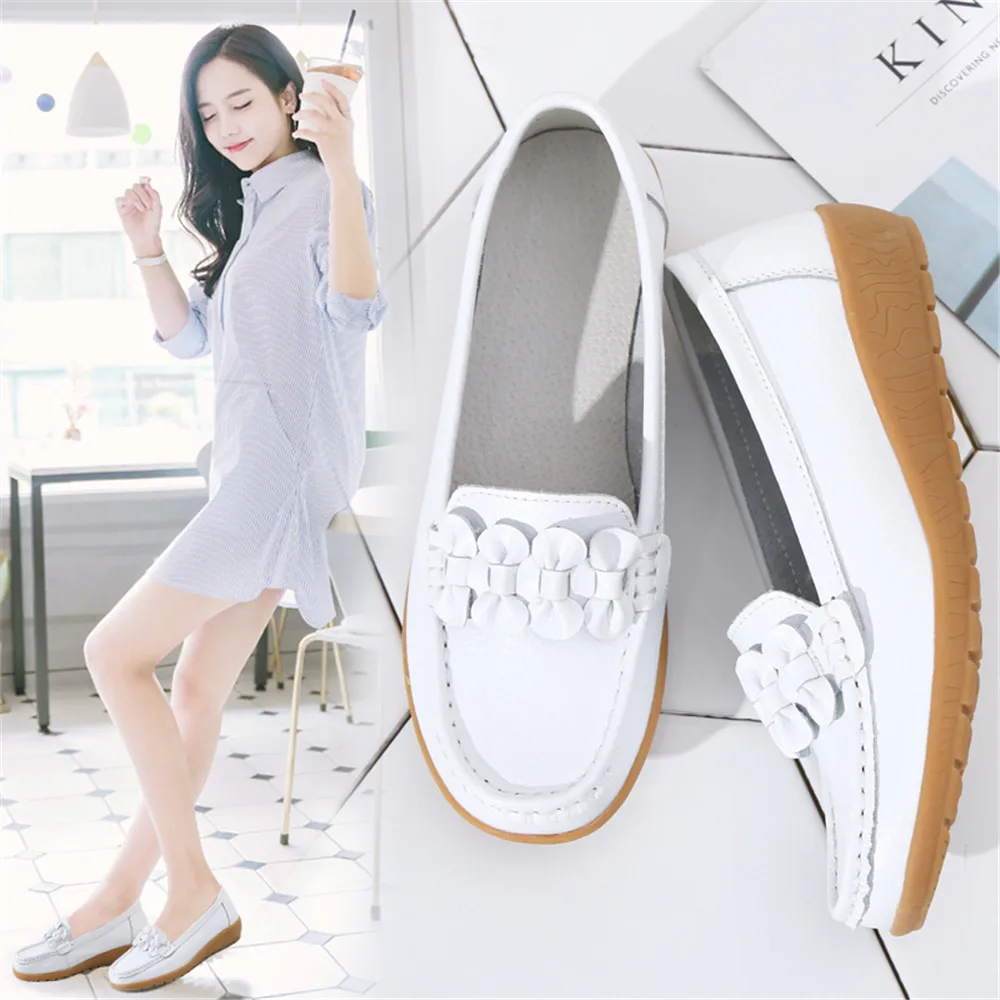 

Кроссовки женские прогулочные, лоферы, Нескользящие, удобная Уличная обувь для медсестер, без шнуровки, повседневные