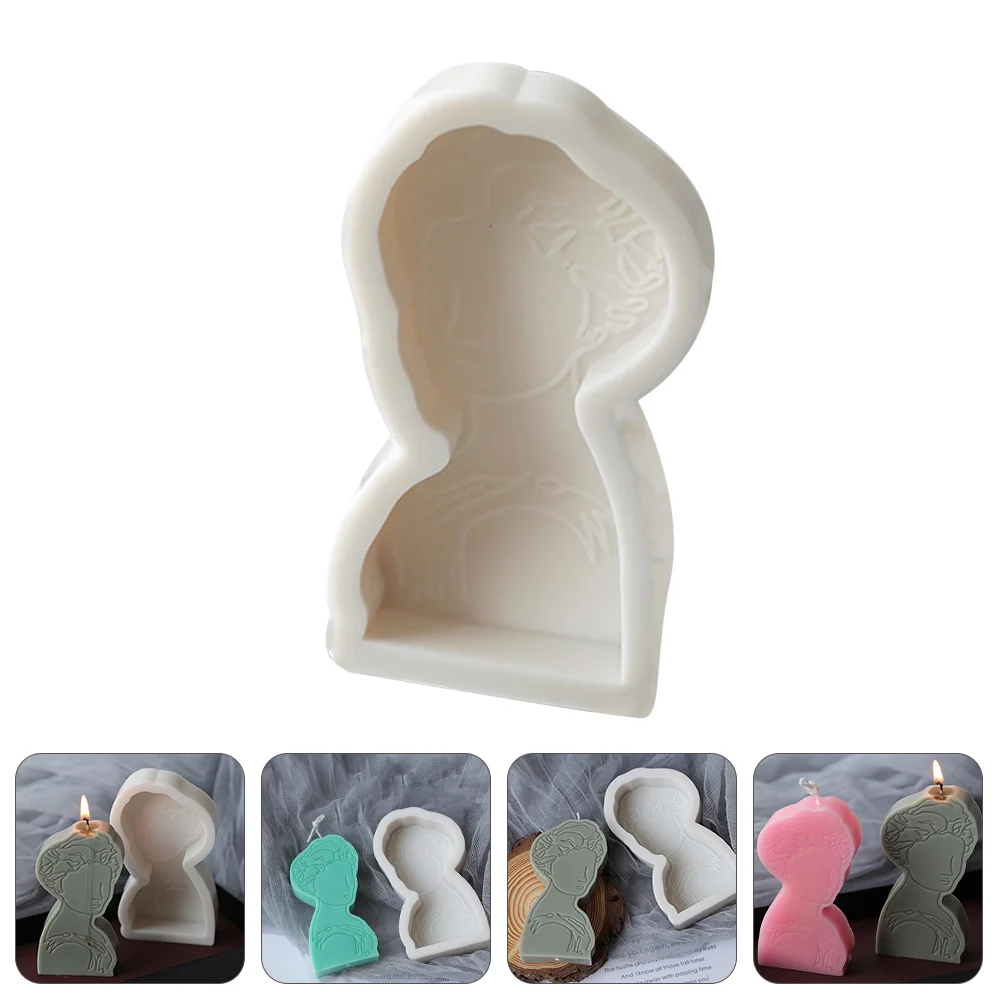 

1pc Silicone Biscuits Mold Soap Casting Mold DIY Candle Mold Cake Decorate Mold