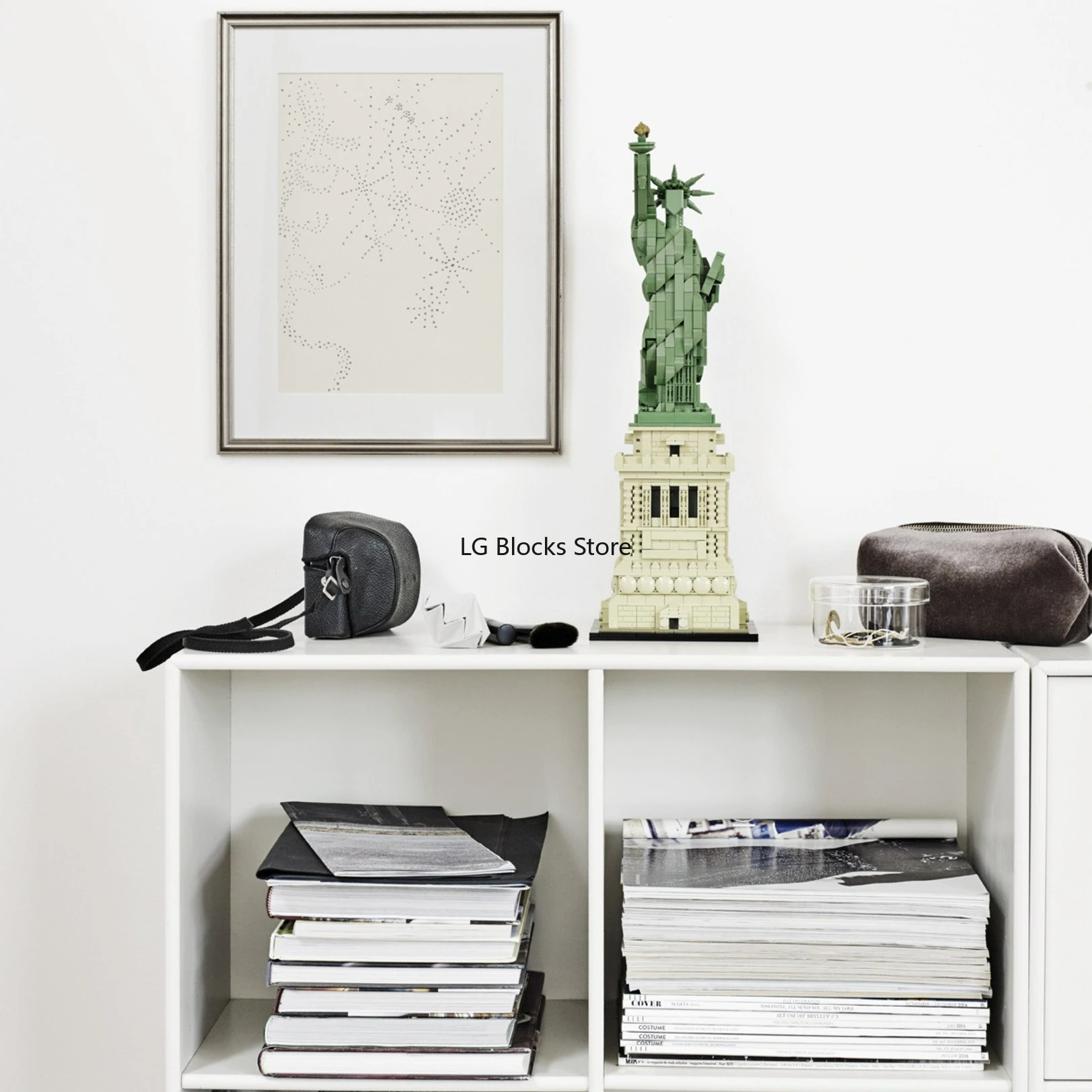 Конструктор LEGO архитектура Статуя Свободы 21042 набор моделей коллекционный