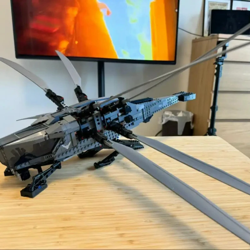 Строительные блоки вертолета 10327 Набор строительных кирпичей игрушки 1369 шт.