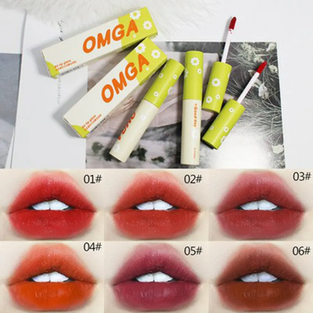 

Velvet Series Smoothed Matte Lip Glaze Lipstick Makeup Long Lasting Lip Gloss Natural Brightening Cosmetics