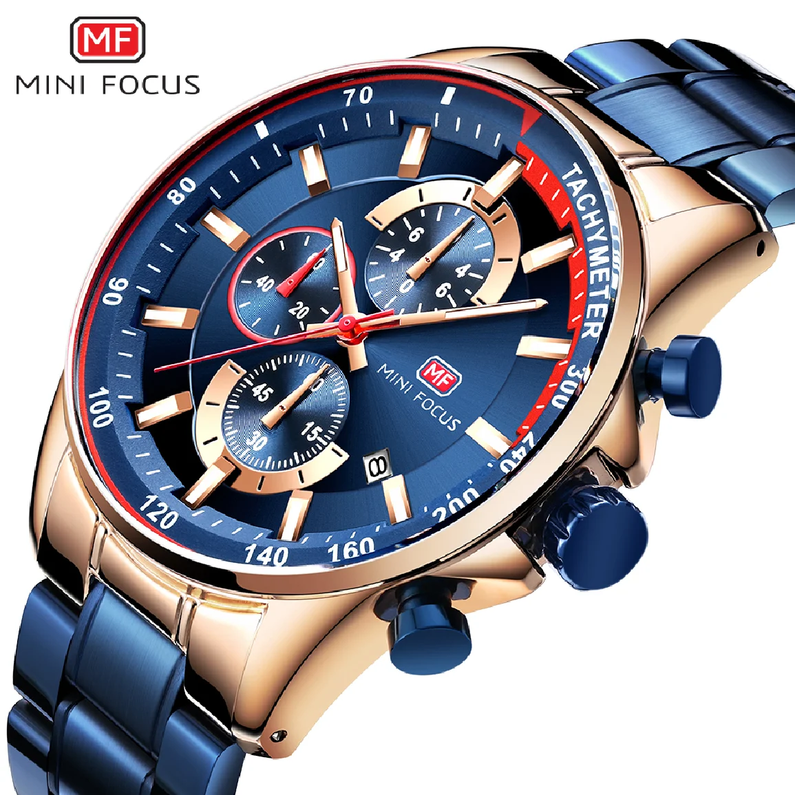 

MINI FOCUS Watch Men Fashion Sport Quartz Clock Mens Watch Top Brand Luxury Business Waterproof Watch Relogio Masculino Relojes