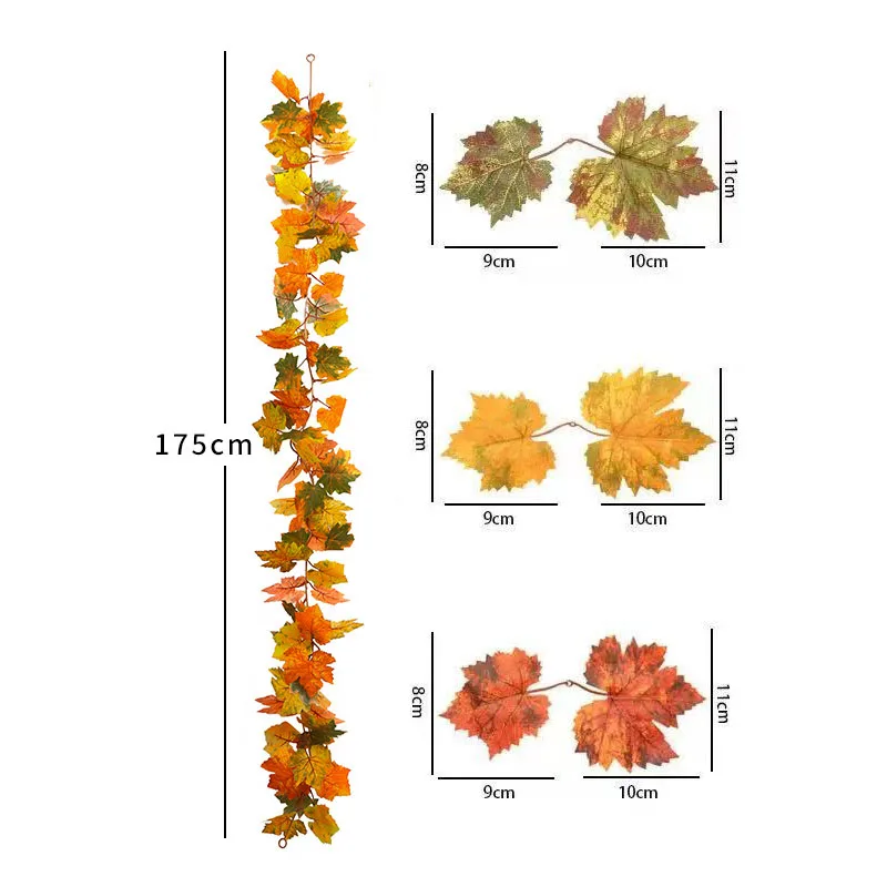 

Имитация кленовой лозы для праздника урожая