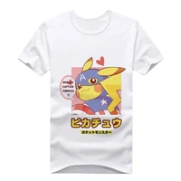 pok%c3%a9mon mens t shirt creative pikachu summer short sleeve t shirt anime kawaii mens t shirt cartoon top casual fashion top
