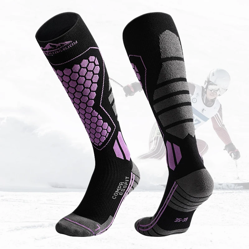 

1 пара, шерстяные термоноски для катания на лыжах и сноуборде