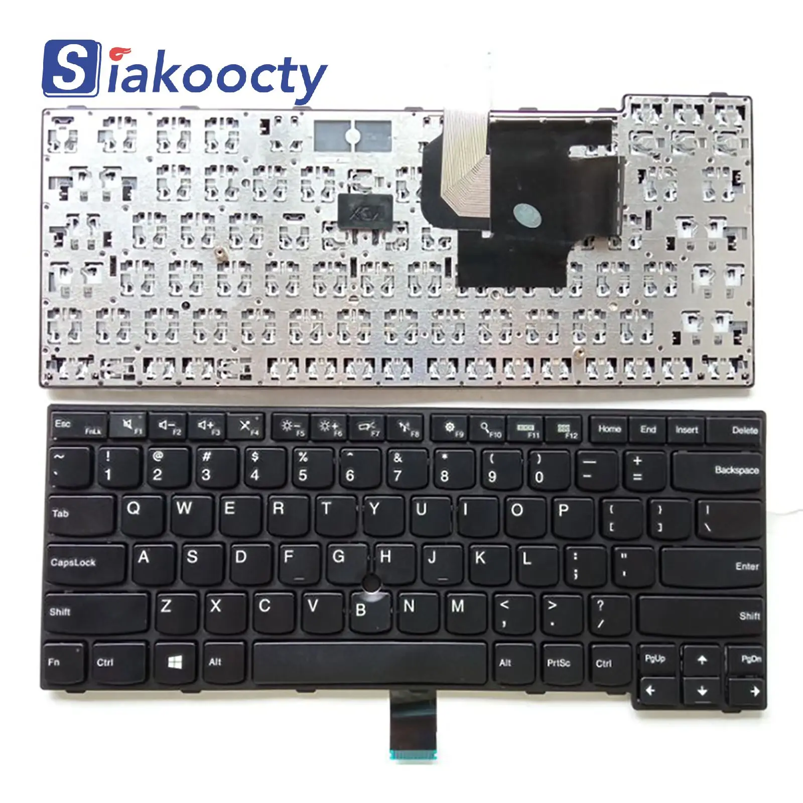 

US New For Lenovo Thinkpad E450(20DC 20DD) E455 (20DE) E450C E460 E465 W450 keyboard 0C02270 04X6191