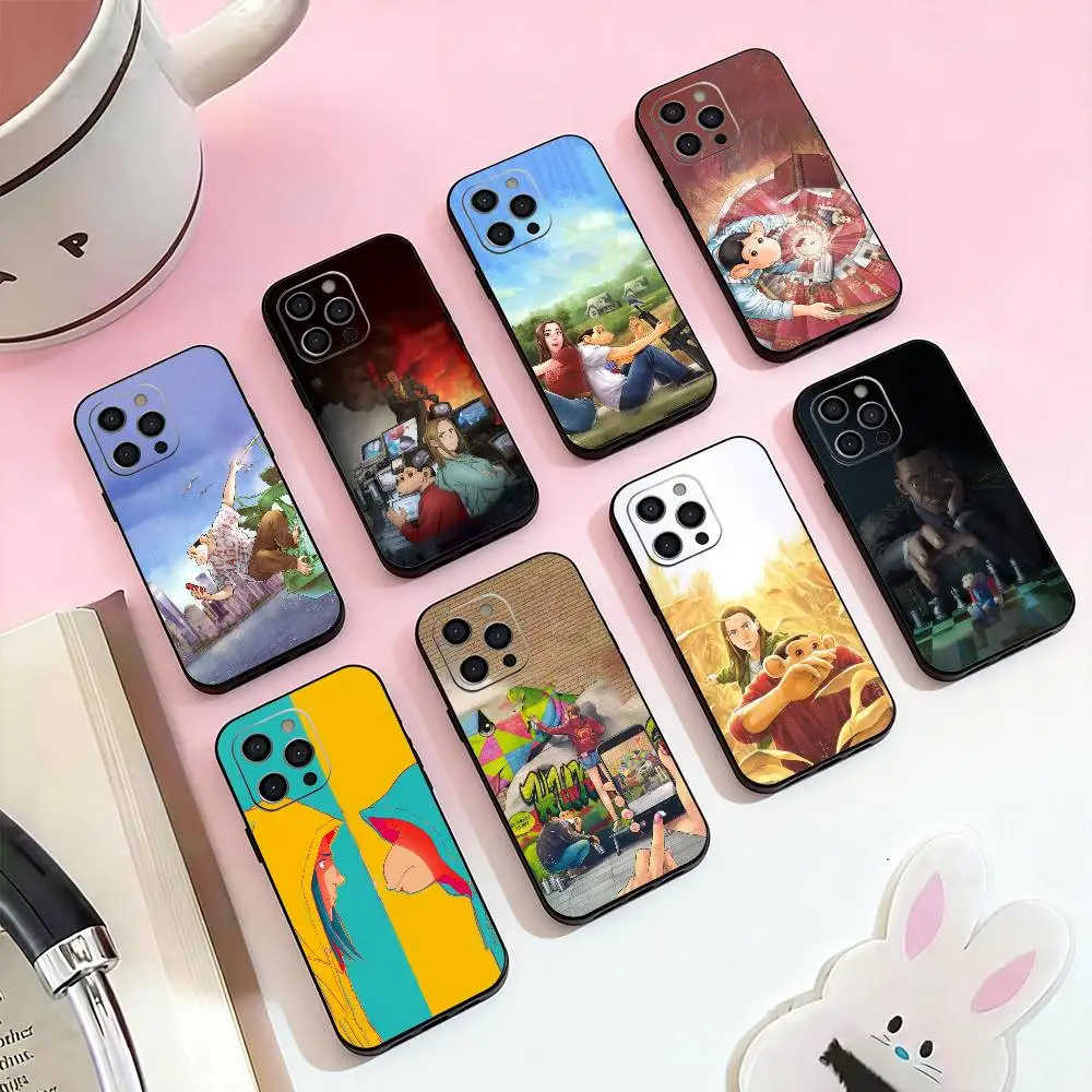 Фото Чехол для телефона Anime T-The Darwin I-Incident для iPhone 17, 16, 15, 14, 13, 12, 11 Plus, Pro Max, мягкий силиконовый, черный №1