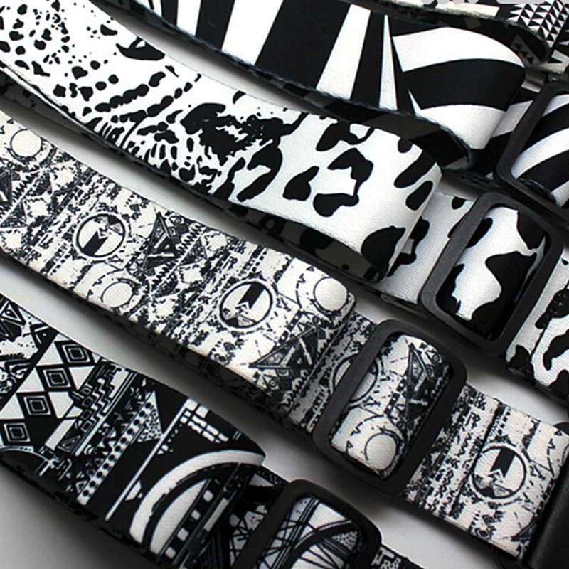 1 шт. регулируемый ремень с принтом в классическом фольклорном стиле для