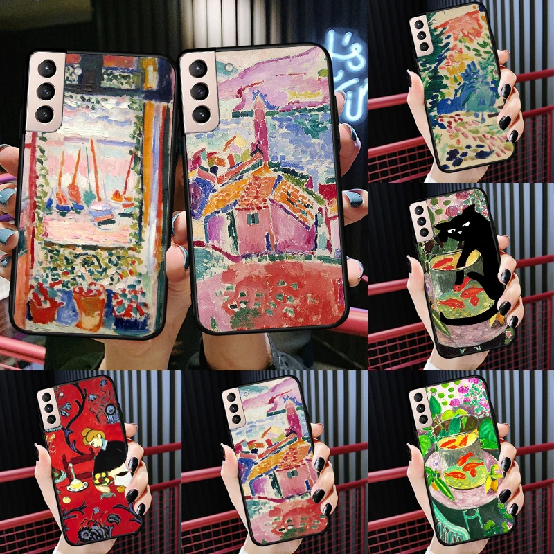 Henri Matisse Art Painting Case For Samsung Galaxy J7 J5 J1 J3 2016 A3 A5 2017 A6 A7 A8 A9 J8 2018 J4 J6 Plus Coque