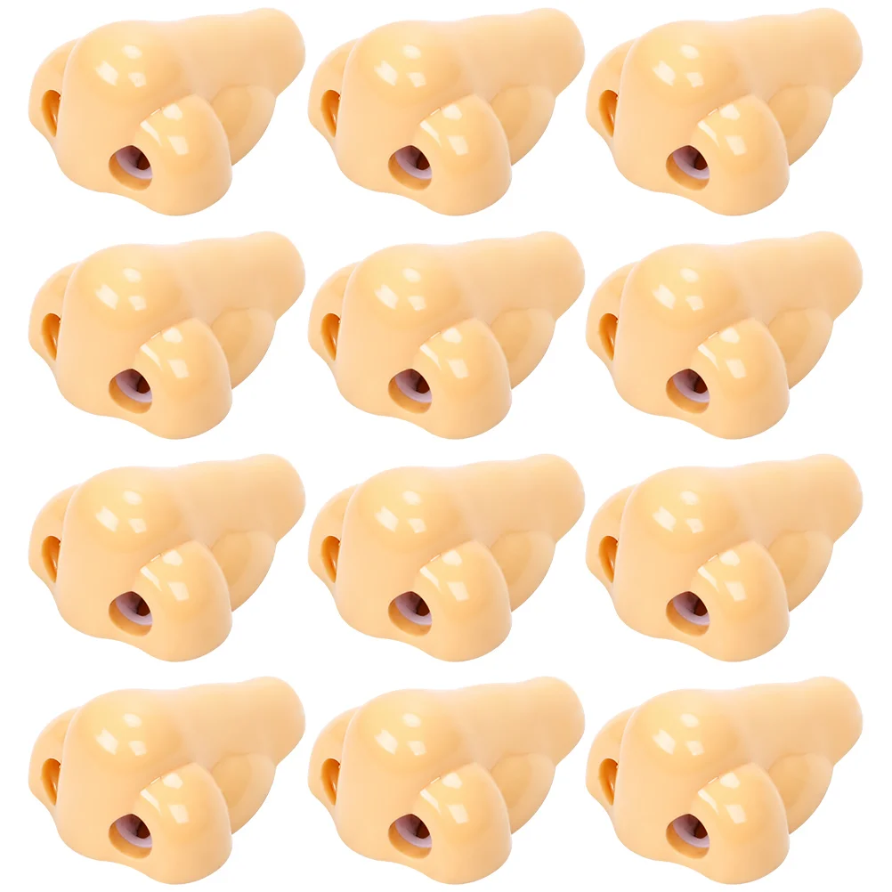 

12 Pcs Nose Sharpener Nose-Shaped Sharpeners Kids School Supplies Manual Office Stationery Creative Planer Professora
