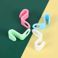creative home pure color clothes hanger hook dormitory small fresh clothes hanger link can be superimposed with japanese hook