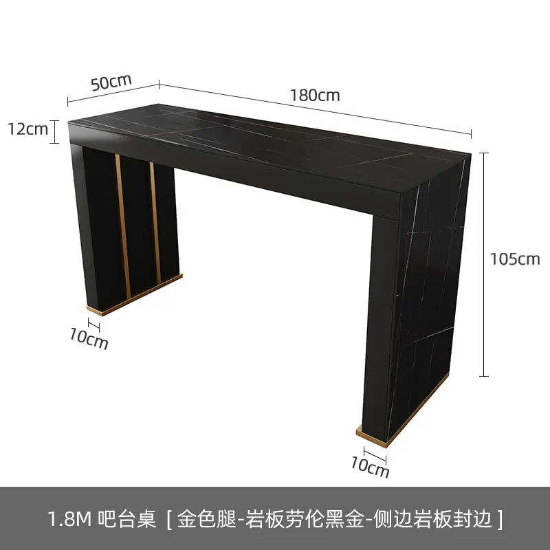 Светильник шный легкий шиферный барный стол открытый кухонный остров обеденный