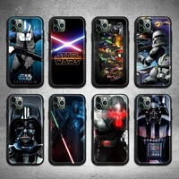 star wars phone case for iphone 13 12 11 pro max mini xs max 8 7 6 6s plus x 5s se 2020 xr cover