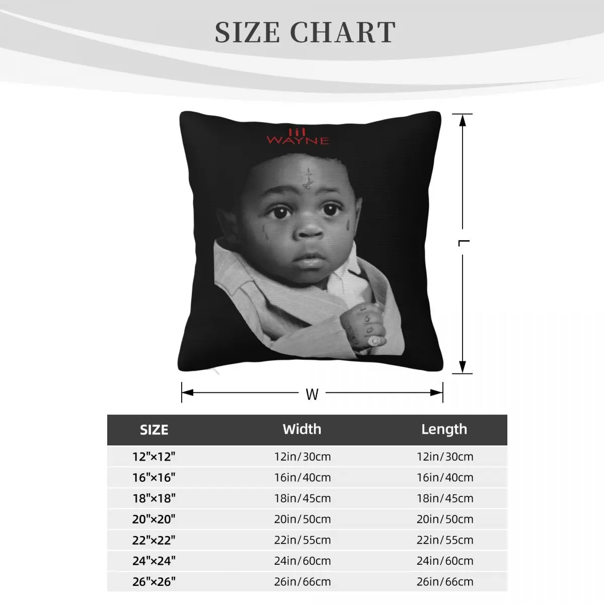 Lil Wayne Мужская Baby Pic Кружка Средний Рэп Хип-Хоп Черный M Графика Женщины Мужчины