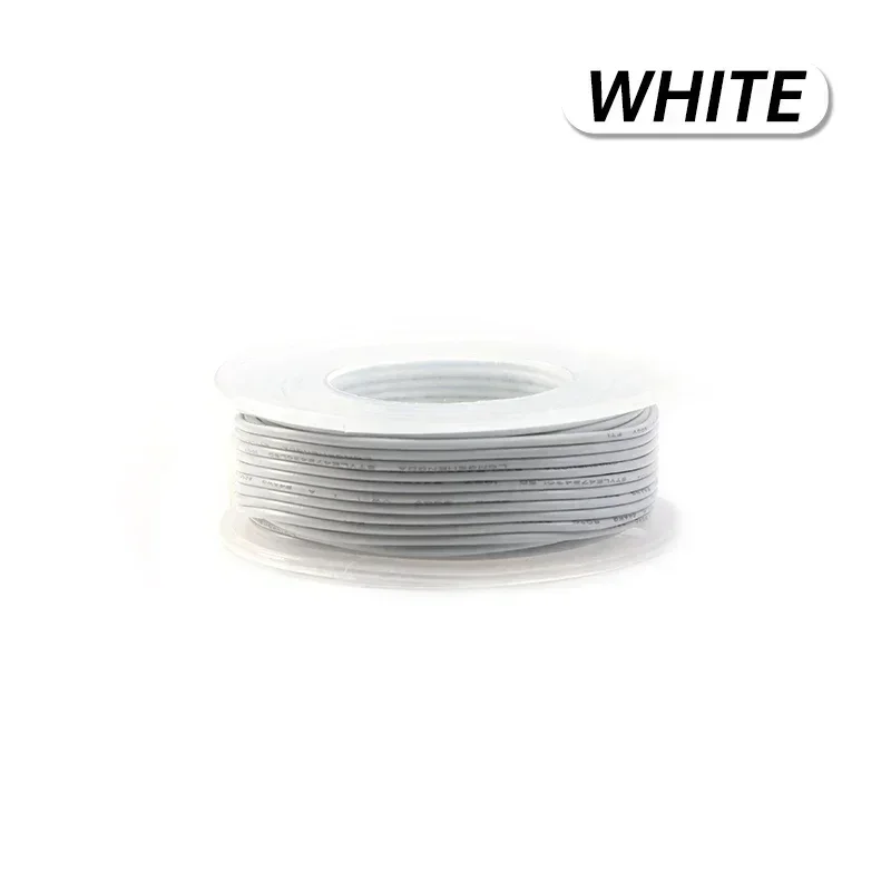 

In Roll Flexible Silicone Cable Coil 30/28/26/24/22/20/18/16AWG Silicone Rubber Insulated Tinned Copper Heat resistant Wire