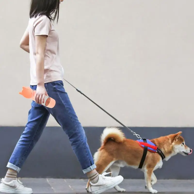 Дорожная бутылка для воды собак герметичная емкость пищевых продуктов легкий