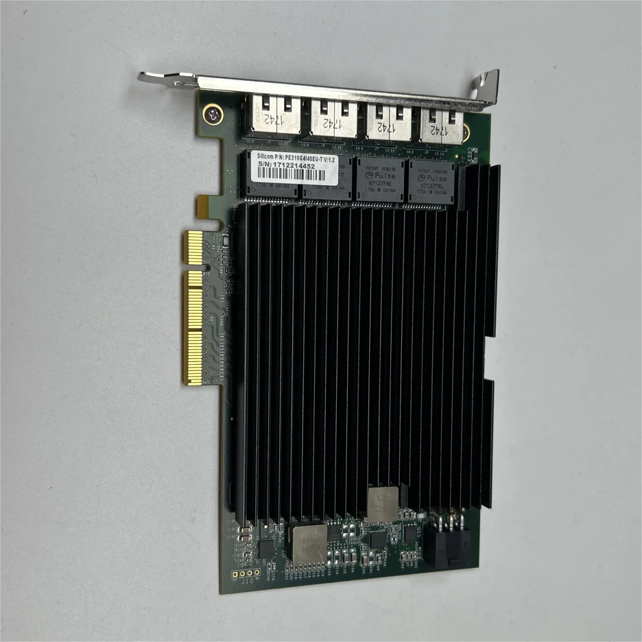 Фото Четырехпортовая 10-гигабитная сетевая интерфейсная карта сервера X540-T4 01KM586 №4