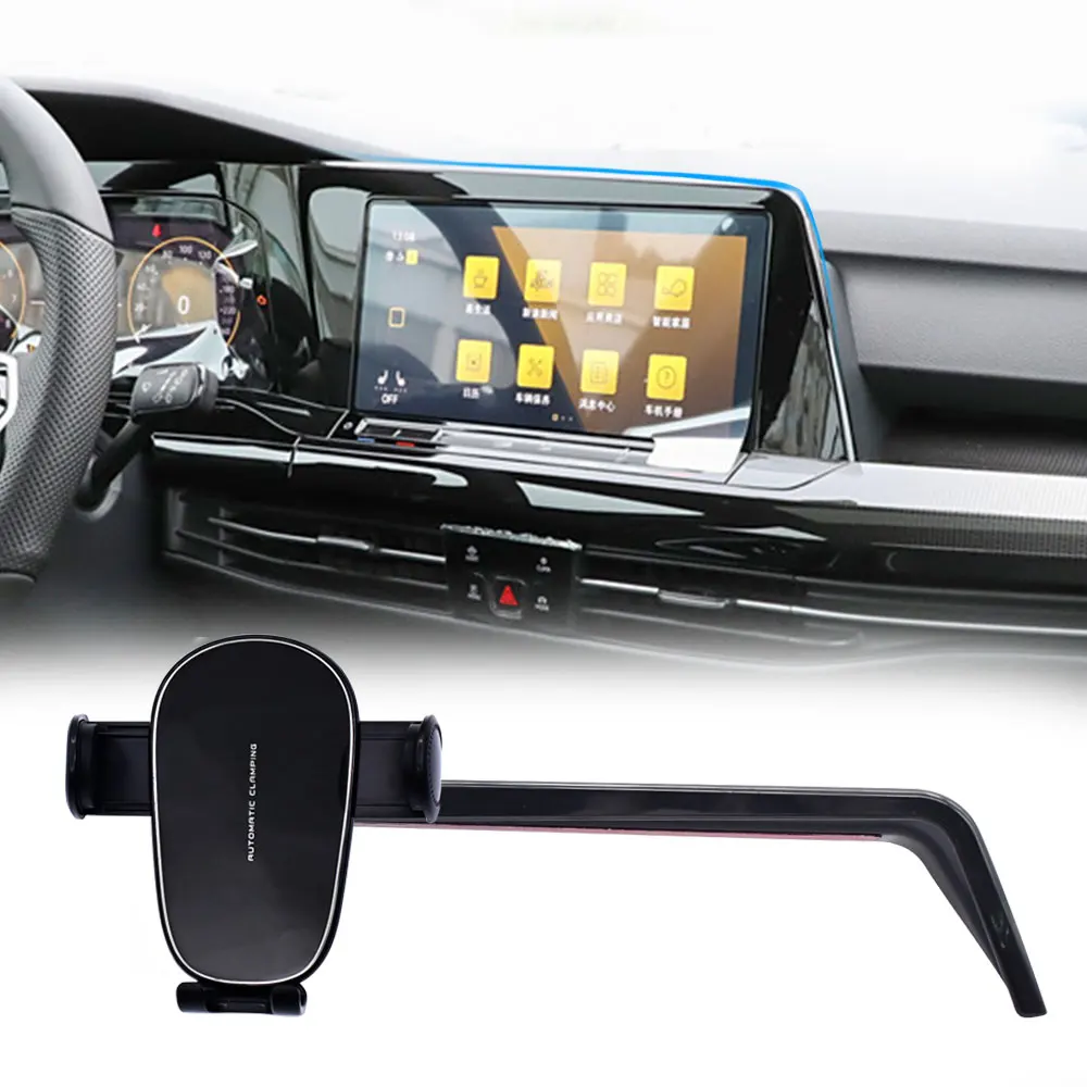10-дюймовый экран для VW Golf GTI R 2022 2023 2024 Автомобильный держатель телефона База
