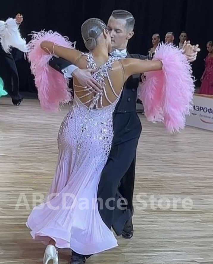 Женское платье для бальных танцев стандартное танцевальное бальное