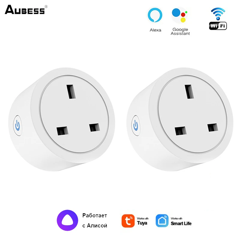 

Умная розетка с Wi-Fi, 16 А, с монитором питания