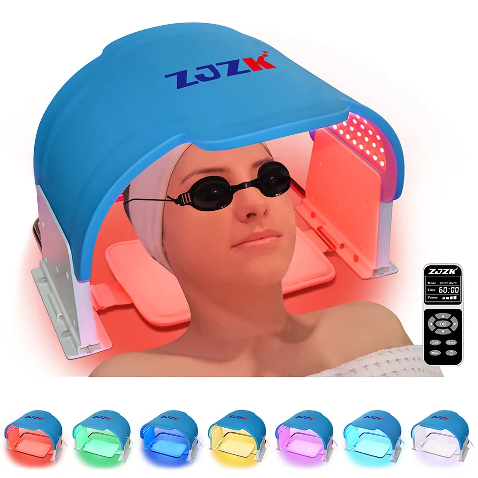 Светодиодная маска для шеи красная фотолампа