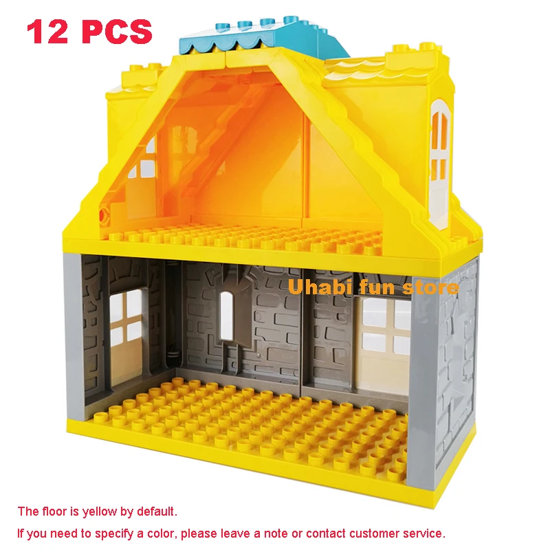 Большой конструктор для дома архитектура окно стена крыша мебель серия сцена