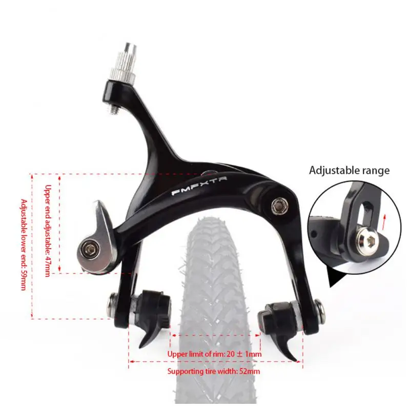 

Road Bike Brake Clamp Deadbike C-brake Retrofit Brake Dual Axis U-Clamp Bicycle Brake Riding Accessories