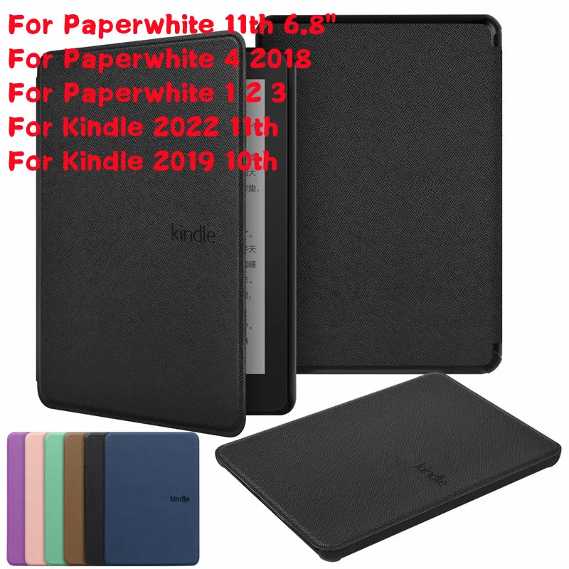 

Magnetic Smart Case for 2021 All New Kindle Paperwhite 5 M2L3EK 11th Generation 6.8 Inch 10th 7th 6th Ebook Cover Sleeve Funda