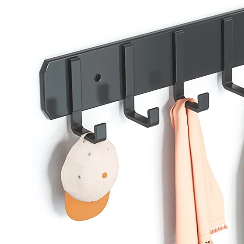 Монтируемая вешалка для одежды прихожая оригинальная настенная экономящая