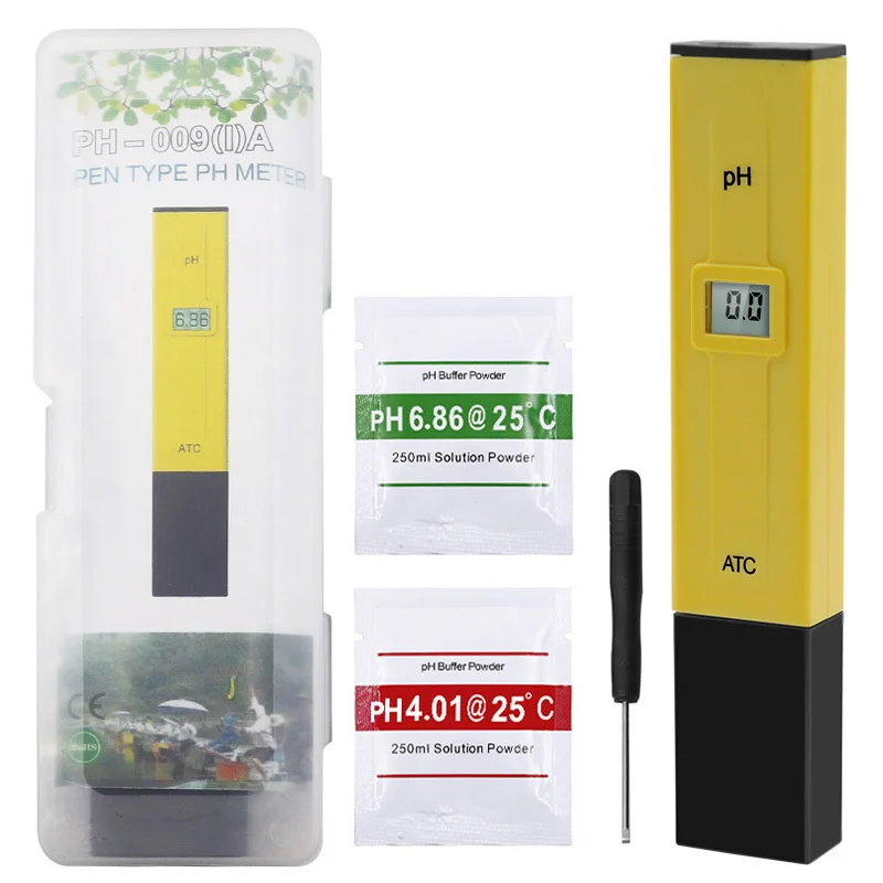 

Pen Aquarium Water Tester Value Meter Detector Детектор Pen Meter Test 0-14 Digital High Accurate Precision Ph