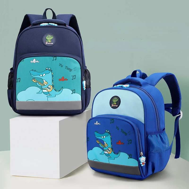 2023 New Fashion Cartoon Lovely Unicorn Dinosaur Kids Backpack for 1-3 Grade Light Ridge Protection Load Reduction Backpacks