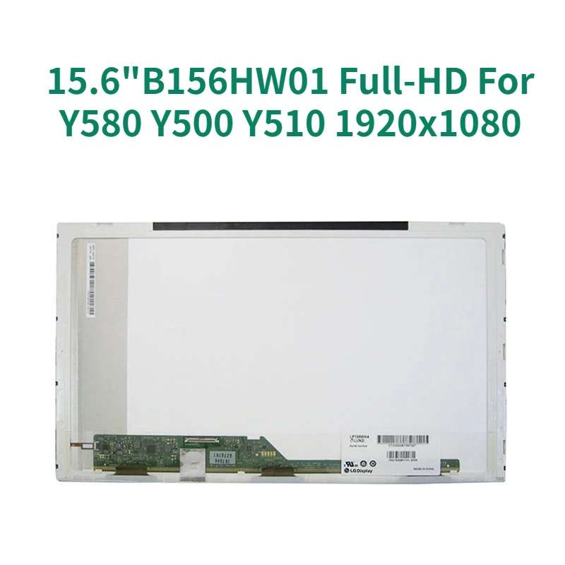 ЖК-экран B156HW01 V.4 V4 15,6x1920 Full-HD для ноутбука 1080 дюймов, со светодиодной подсветкой, замена для Y580 Y500 Y510
